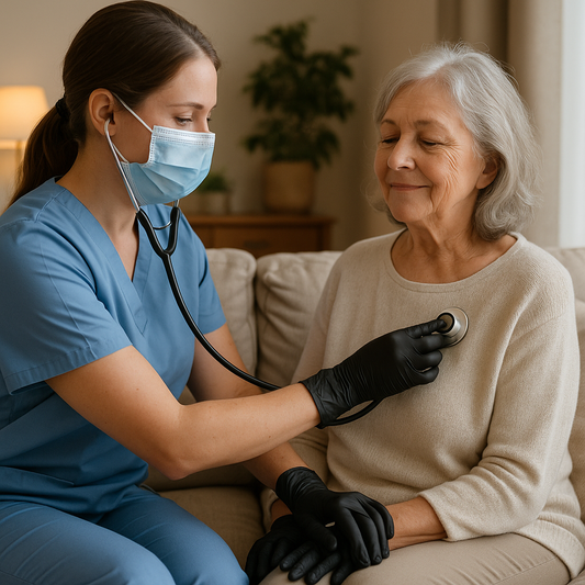 Black Nitrile Disposable Gloves (10–100 pcs)